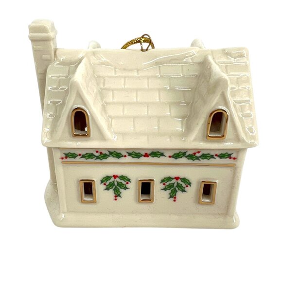 Lenox Christmas Village Toy Shoppe Ornament 3.25" Porcelain Lit Decoration NIB - Picture 4 of 12
